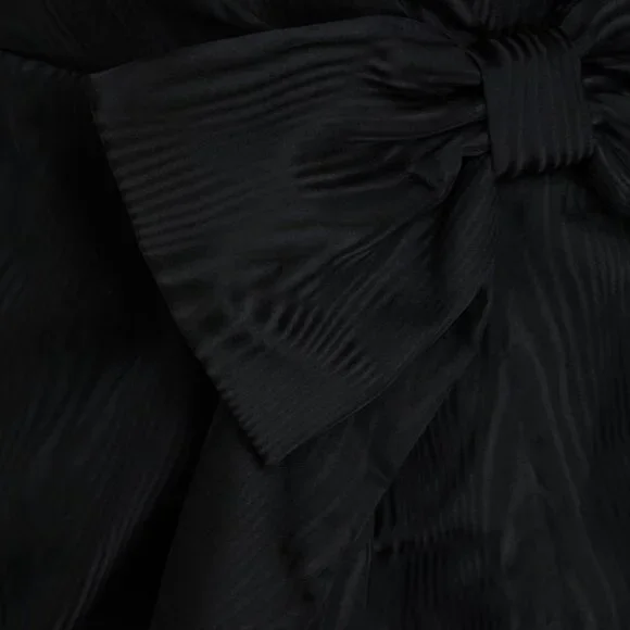 NWT REBECCA VALLANCE Malone bow-embellished mini wrap dress size UK8 XS - Picture 6 of 9